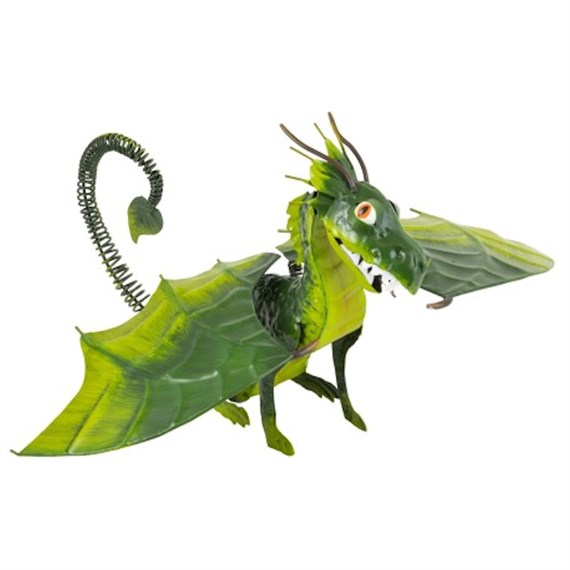 Fountasia Ornament - Vulcan the Green Dragon - (391366)