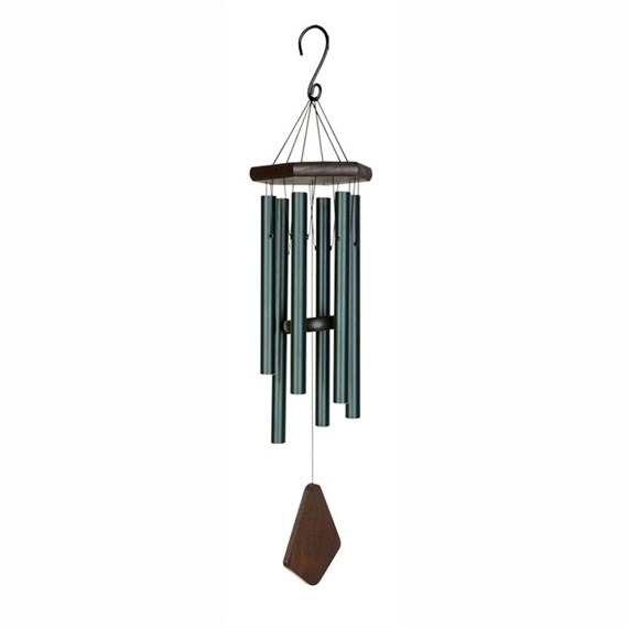 Fountasia Premiere Grande Wind Chime - 36 Inches Forest Green (PG36FG)