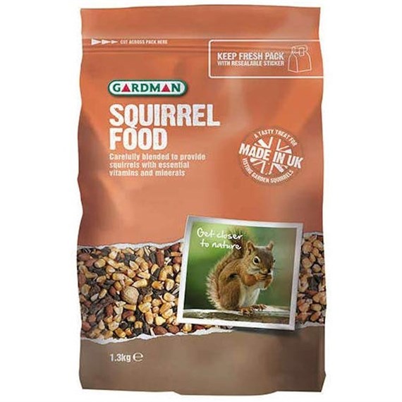 Gardman Squirrel Food - 1.3kg (AE10002)