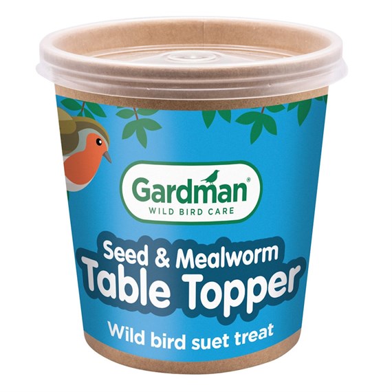 Gardman Wild Bird Seed & Mealworm Table Topper (A04210)