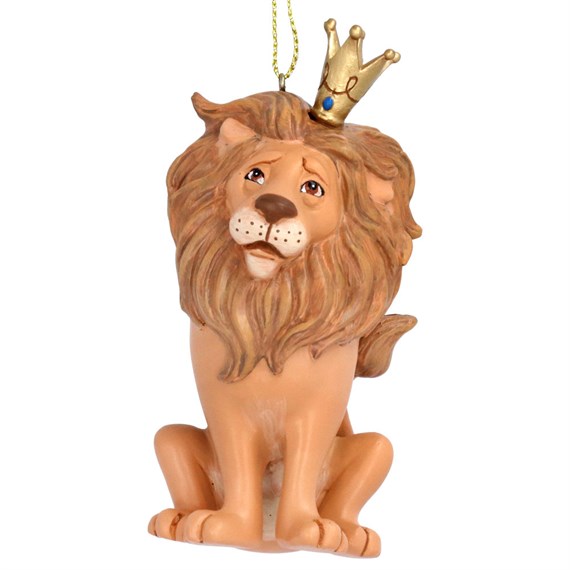 Gisela Graham Christmas Wizard Of Oz Lion Hanging Christmas Tree Decoration (16202)