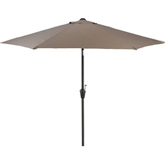 Glencrest Sturdi Plus 3M Aluminium Round Parasol Taupe (962857)