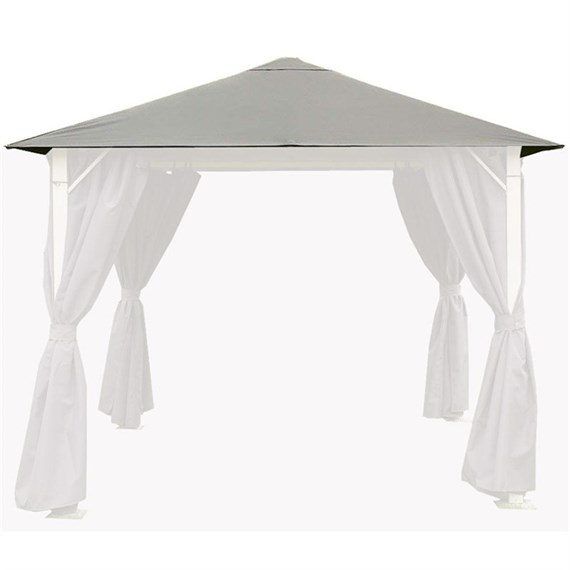 Glendale Vintage Gazebo 2.5m Canopy Replacement - Grey (GL1563)