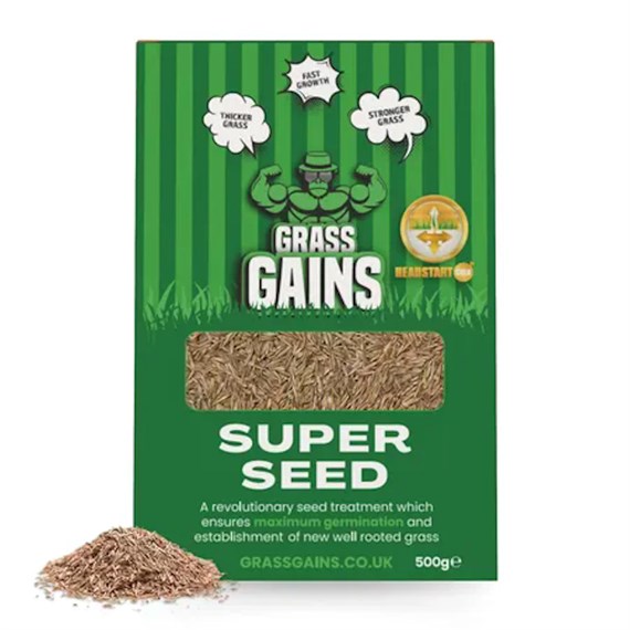 Grass Gains Lawn Super Seed 20m2 500g