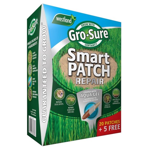 Gro-Sure Smart Patch Repair Spreader Box 20 Patches + 5 Free (20500265)