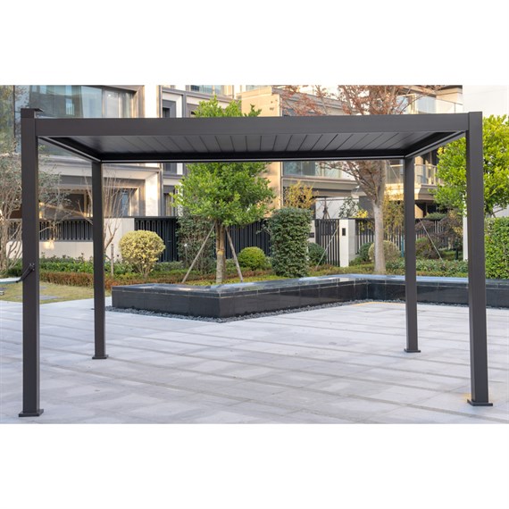 Hartman 3 x 4m Como Outdoor Garden Pergola Grey (16101101)