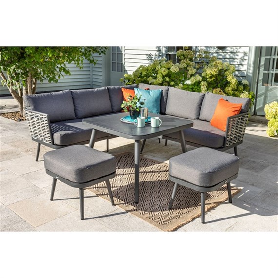 Hartman Aspen Square Corner Outdoor Garden Furniture Set