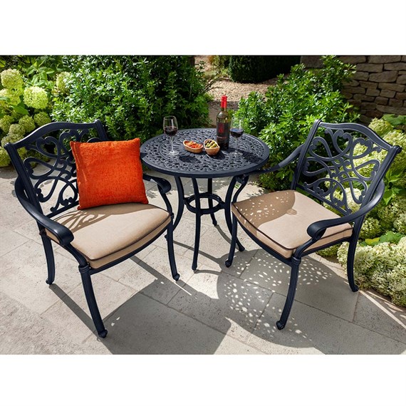 Hartman Capri Amber & Bronze Bistro Outdoor Garden Furniture Set