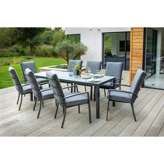 Hartman Vienna 8 Seat Rectangular Outdoor Garden Furniture Set