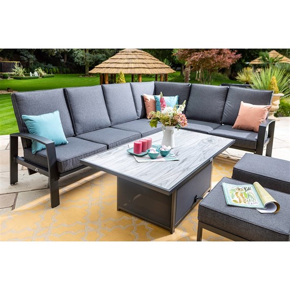 Hartman Vienna Reclining Rectangular Casual Outdoor Garden Furniture Set