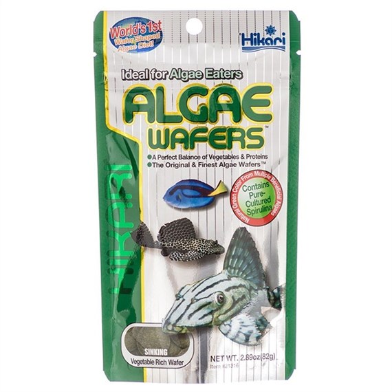 Hikari Algae Wafers 82g Fish Food Aquatic