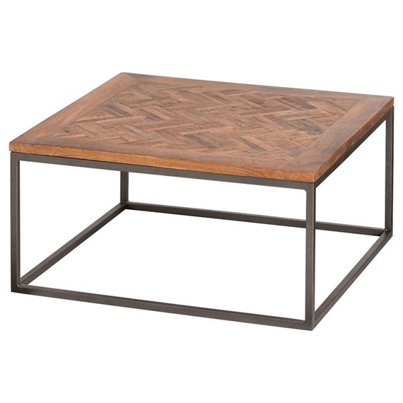Hill Interiors Hoxton Coffee Table With Parquet Top (20856) - Direct Dispatch