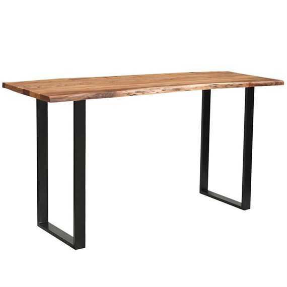 Hill Interiors Live Edge Large Bar Table (22701) - Direct Dispatch