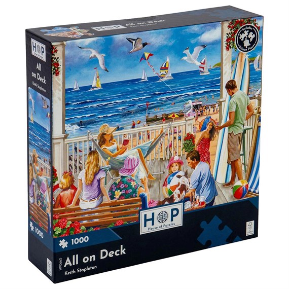 HOP All On Deck 1000 Piece Jigsaw Puzzle (HP0660)