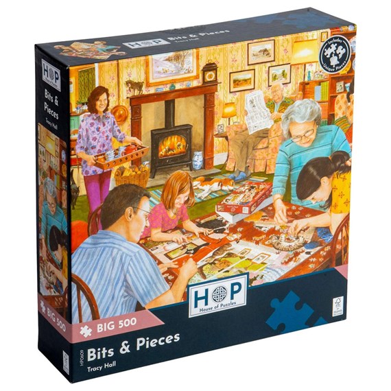 HOP Bits & Pieces Big 500 Piece Jigsaw Puzzle (HP0609)