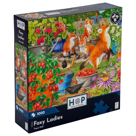 HOP Foxy Ladies 1000 Piece Jigsaw Puzzle (HP0656)