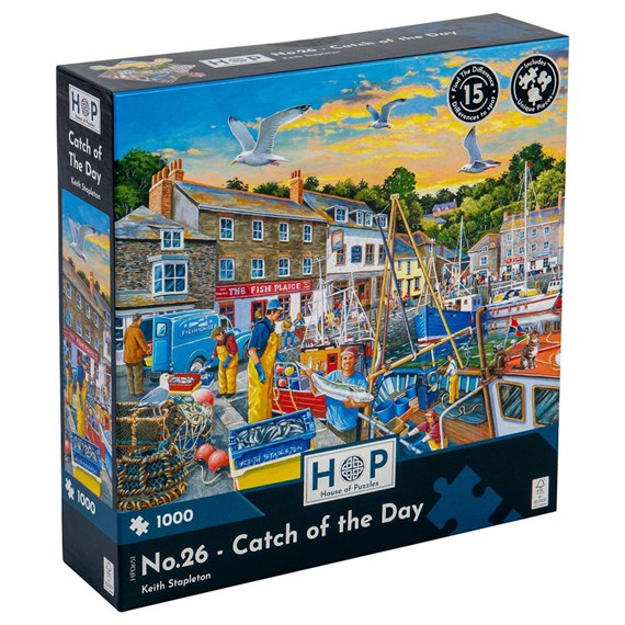 HOP No. 26 - Catch Of The Day 1000 Piece Jigsaw Puzzle (HP0651)