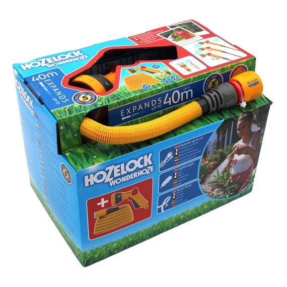Hozelock Wonderhoze 40m with Multi Spray Gun (100-101-263)