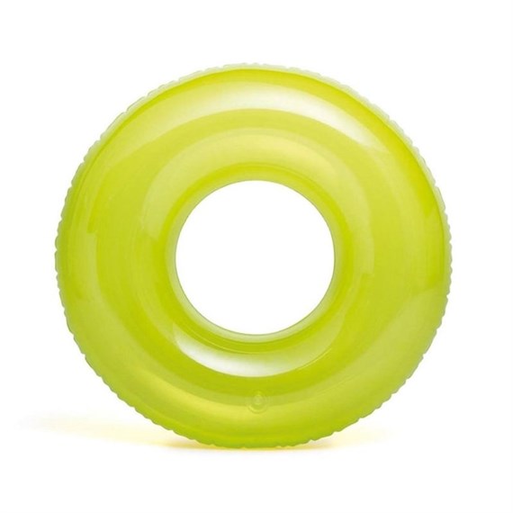 Intex Rubber Ring - Transparent Tube - Green (59260NP)
