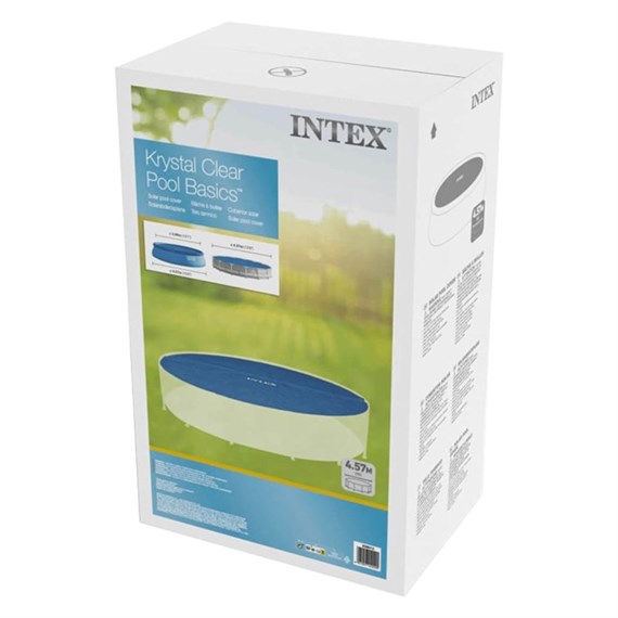 Intex Solar Swimming Pool Cover Blue 448cm Polyethylene (28013)