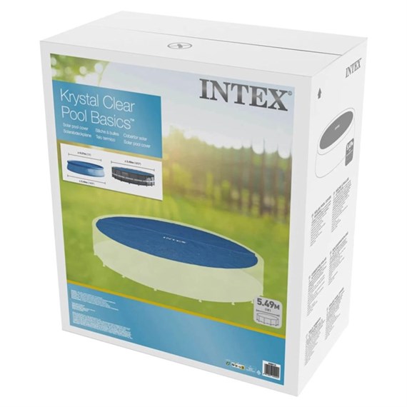 Intex Solar Swimming Pool Cover Blue 538cm Polyethylene (28015)