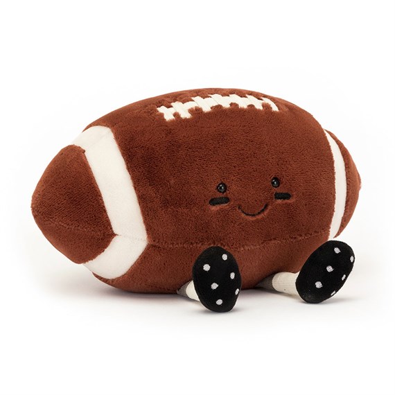 Jellycat Amuseables Sports American Football Soft Toy (AS2USF)