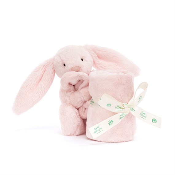 Jellycat Bashful Pink Bunny Comforter Soft Toy (CMF4BP)