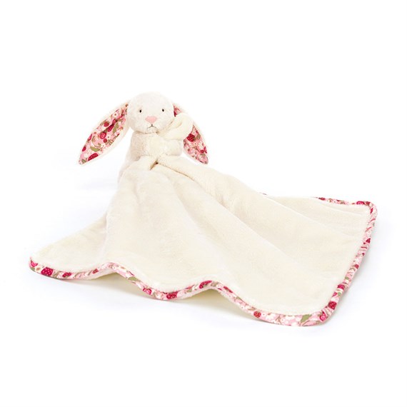 Jellycat Blossom Cream Bunny Berry Soother Soft Toy (STH4MS)