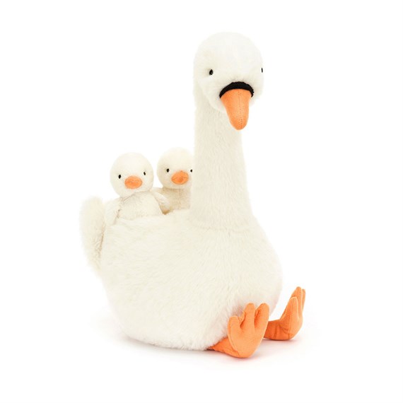 Jellycat Featherful Swan Soft Toy (FEA2S)