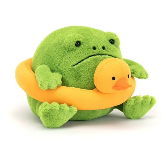 Jellycat Ricky Rainfrog Rubber Ring Soft Toy (RR3FR)