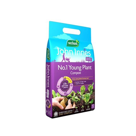 John Innes Peat Free No.1 Young Plant Compost 10L (10300070)