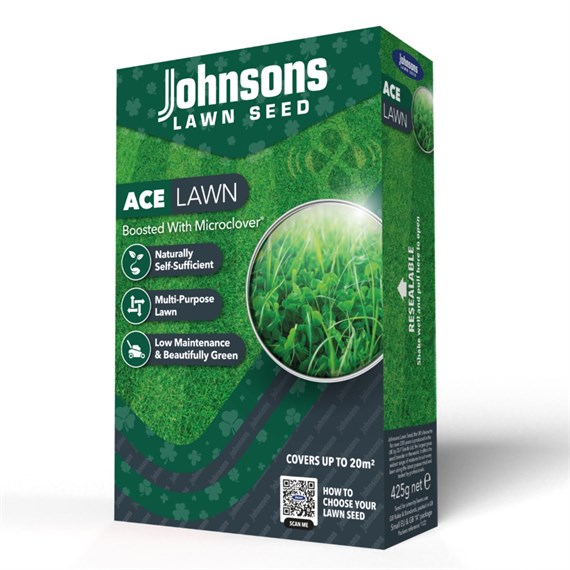 Johnsons Ace Lawn Grass Seed 20sqm (JSHADY2X4.25)