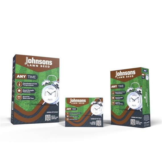 Johnsons Anytime Grass Lawn Seed 425g (JANY425)