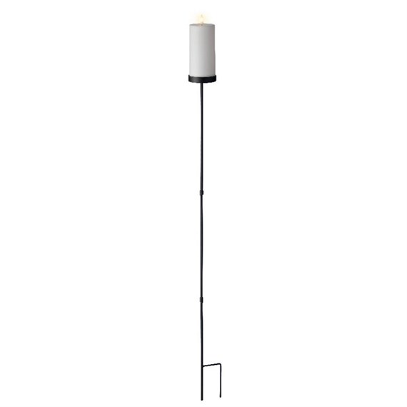 Kaemingk 1.17m Solar Garden Stake Light Candle (798594)