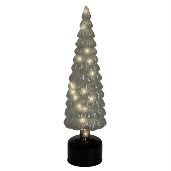 Kaemingk 39cm Green Light Up Standing Christmas Tree Table Decoration (9489840)