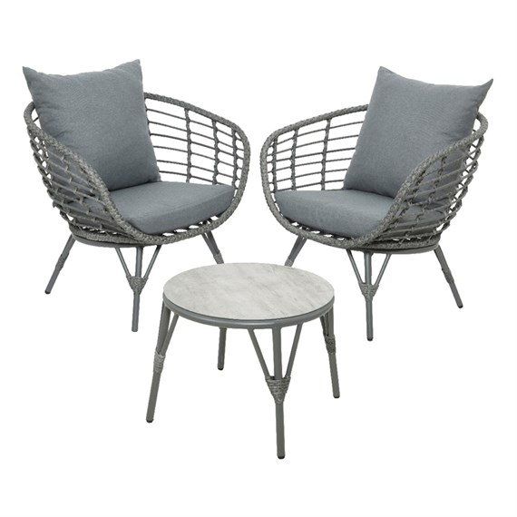 Kaemingk Evora Outdoor Garden Furniture Bistro Set