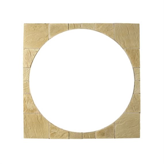 Kelkay Paving Abbey Circle Squaring Off Kit - York Gold 2.4m (8504SKYG)
