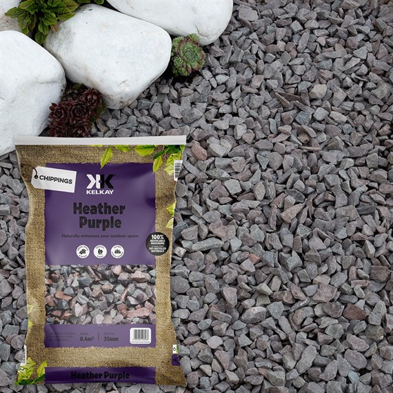 Kelkay Heather Purple Chippings 10-20mm (1093)