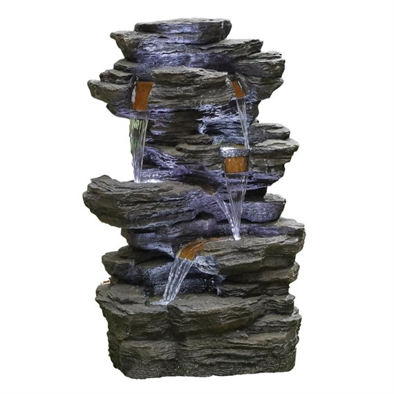 Kelkay Hinoki Springs Water Feature Including LEDs (45235L)