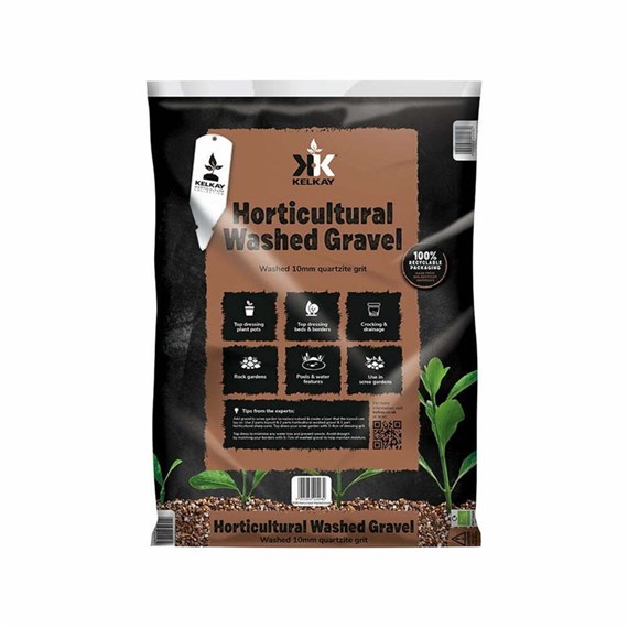 Kelkay Horticultural Washed Gravel 10mm large (5006)