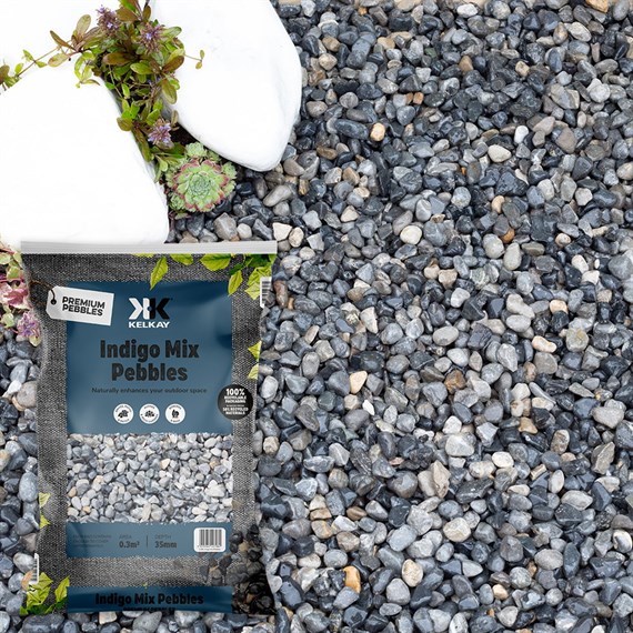 Kelkay Indigo Mix Pebbles 15-25mm (1095)