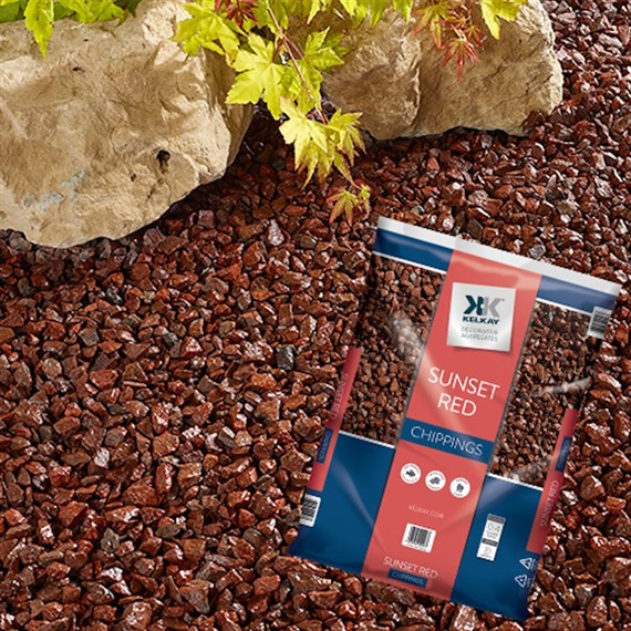 Kelkay Sunset Red Chippings - Bulk Bag (7013)