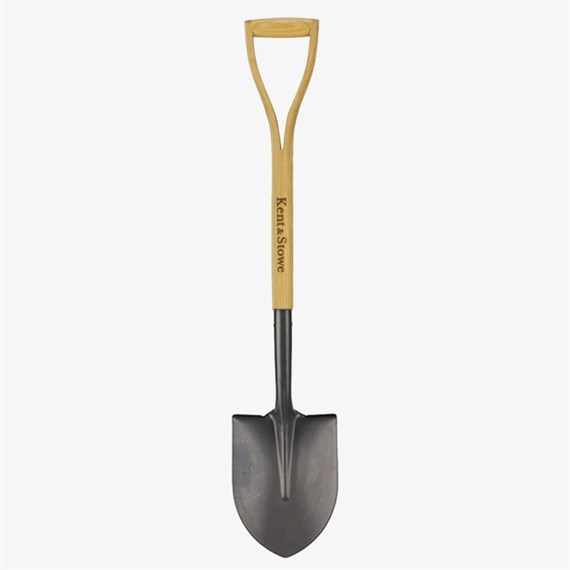 Kent & Stowe Carbon Steel Round Nosed Garden Shovel (70100309)
