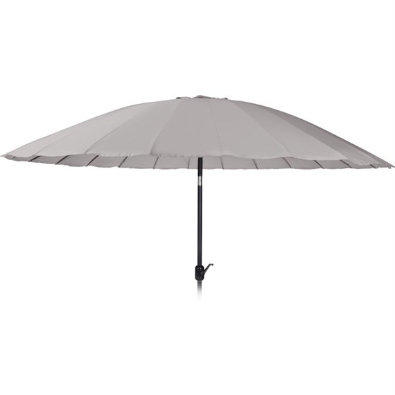 Koopman 3.25m Round 24 Rib Shanghai Light Grey Outdoor Garden Parasol (FD1000220)