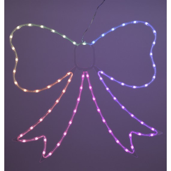 Koopman 71 LED Bow Tie Light Up Christmas Decoration (AVX000150)