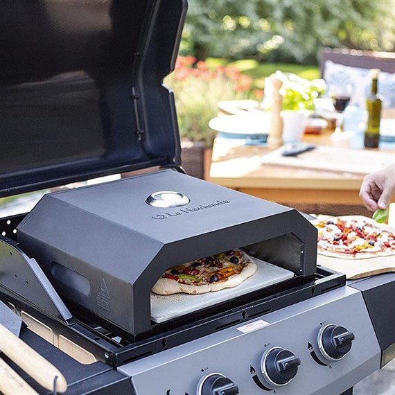 La Hacienda BBQ Pizza Oven Black (56293)