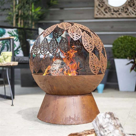 La Hacienda Leaves Firepit (58567)