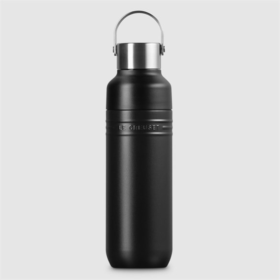 Le Creuset Insulated Water Bottle Satin Black 500ml (41066280000001)