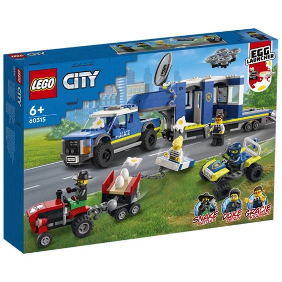 Lego® City Police Mobile Command Truck With Drone (60315)