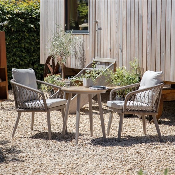 Leisuregrow Sarasota Outdoor Garden Furniture Bistro Set